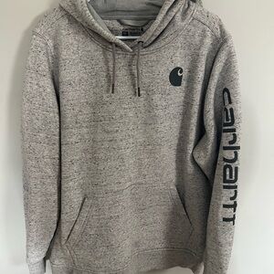 Carhartt Gray Women's Hoodie with Logo